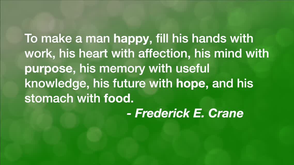 To Make a Man Happy...